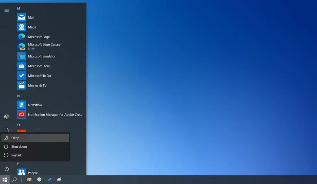 How to choose between shut off or Suspend Mode in laptop