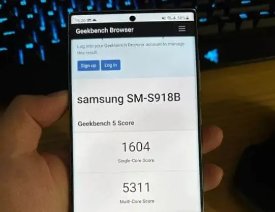samsung sm-s918b score