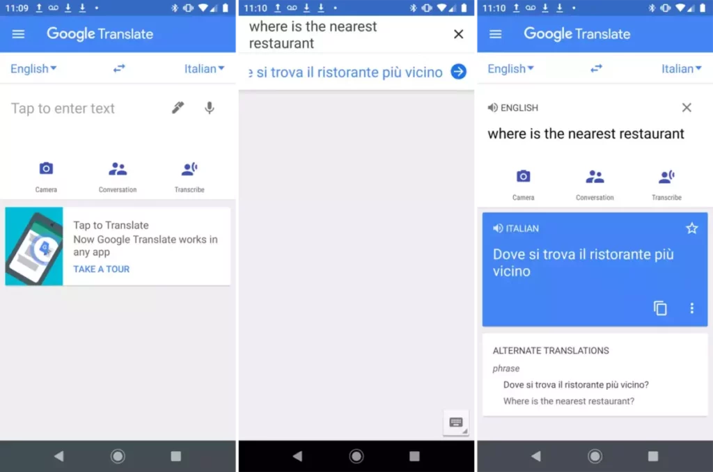 How does Google Translate can speak for you.
