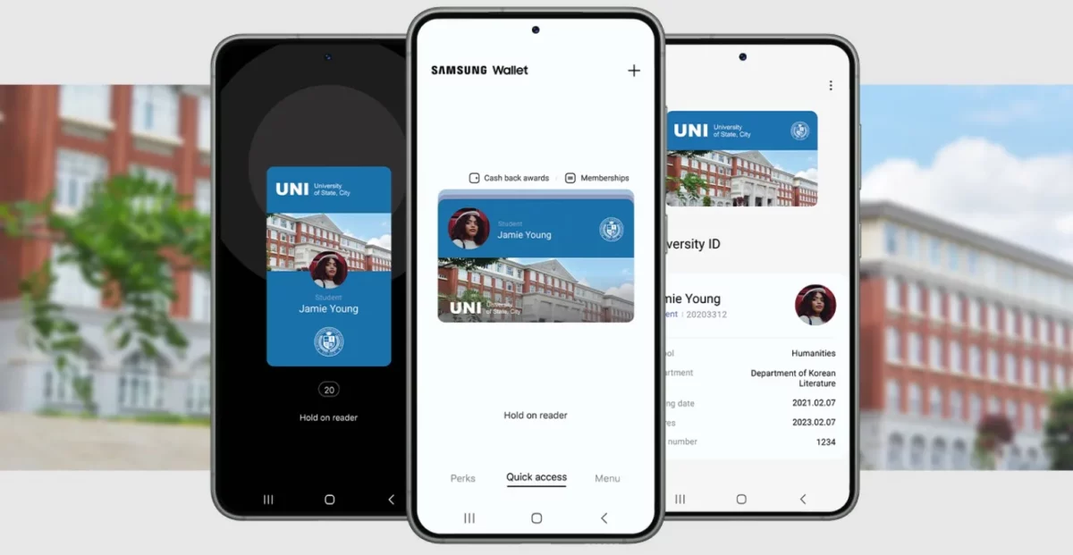 samsung wallet students