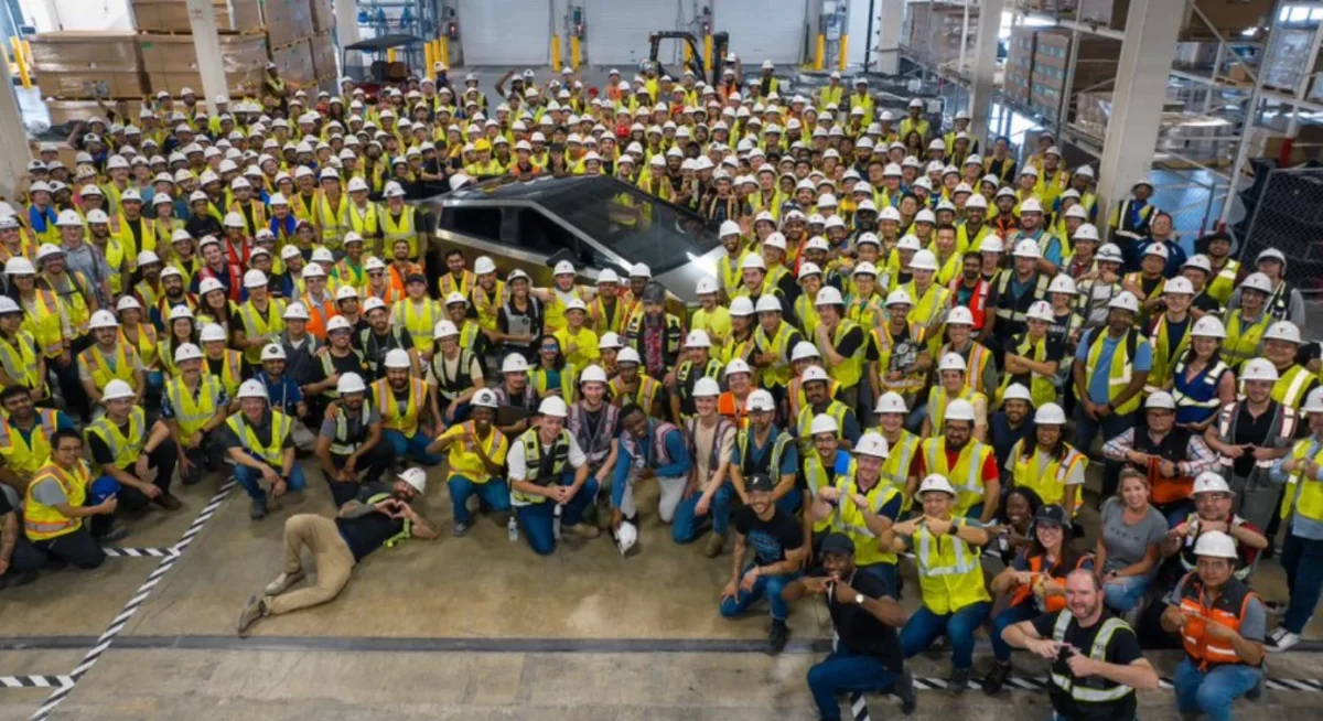 Tesla's Cybertruck production