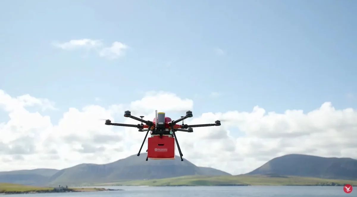 service drones uk