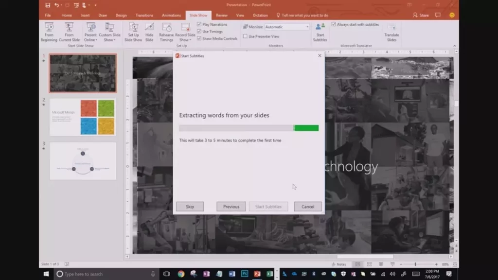 A fast trick to translate PowerPoint presentations