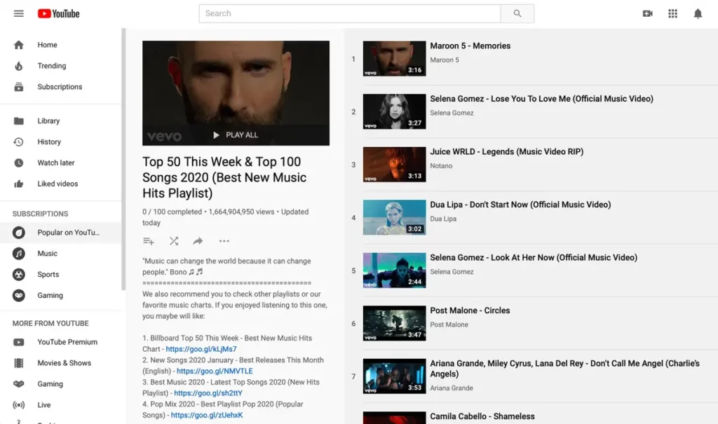 How to create a Youtube playlist easily