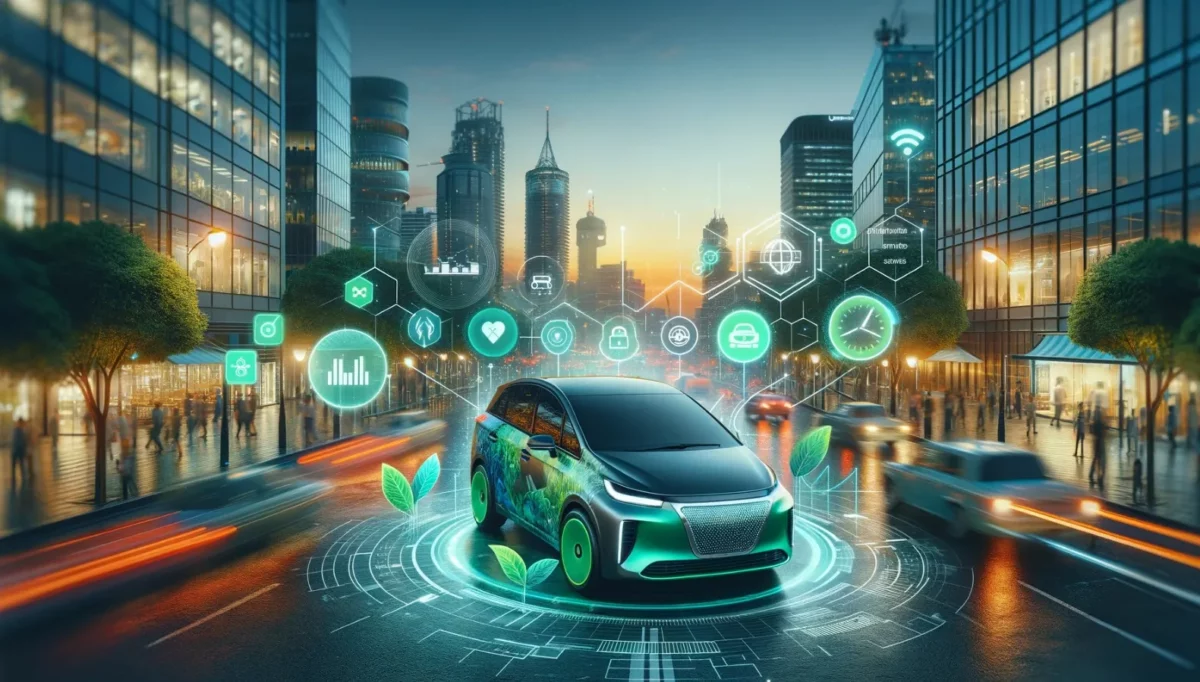 uber emissions savings: illustration AI