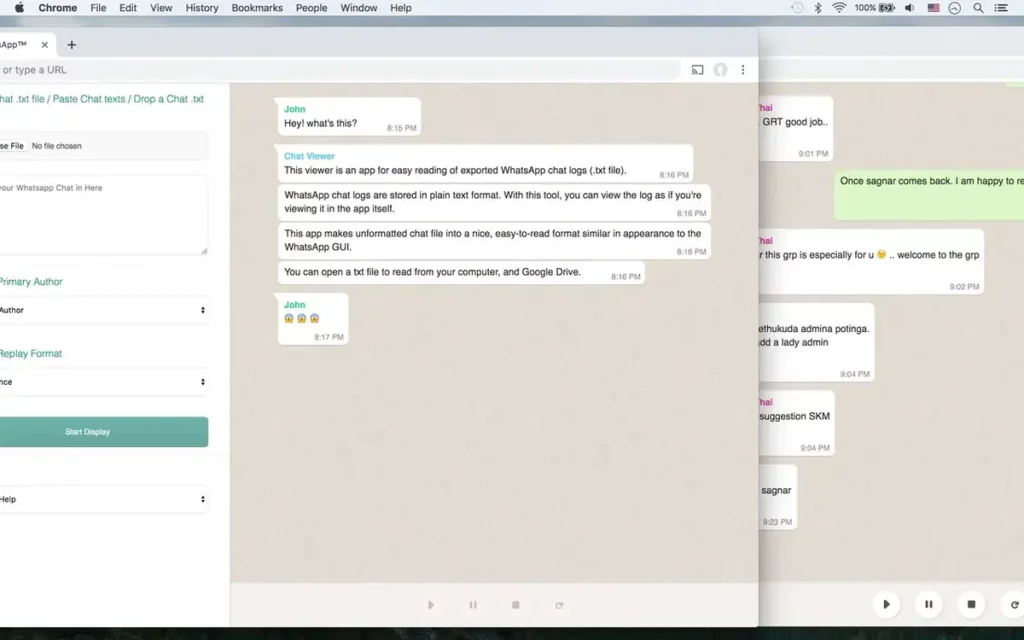 How to export a WhatsApp chat to Telegram