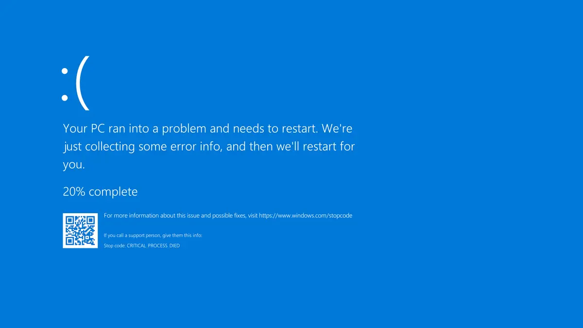 A BSOD on Windows