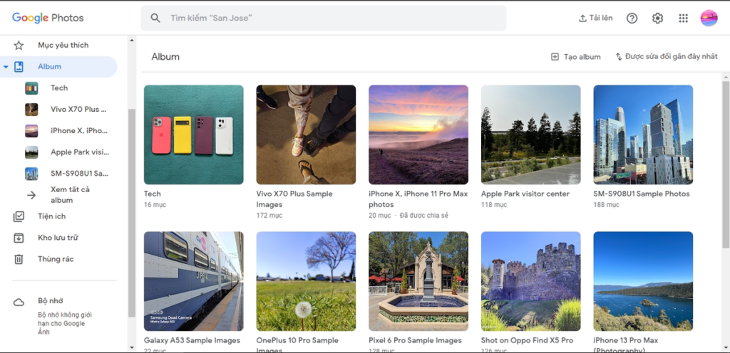 Google Photo and Gmail servers