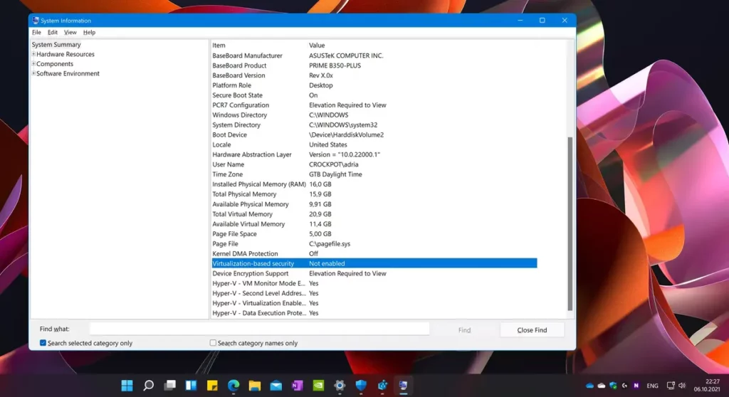The VBS component on Windows that slows down games
