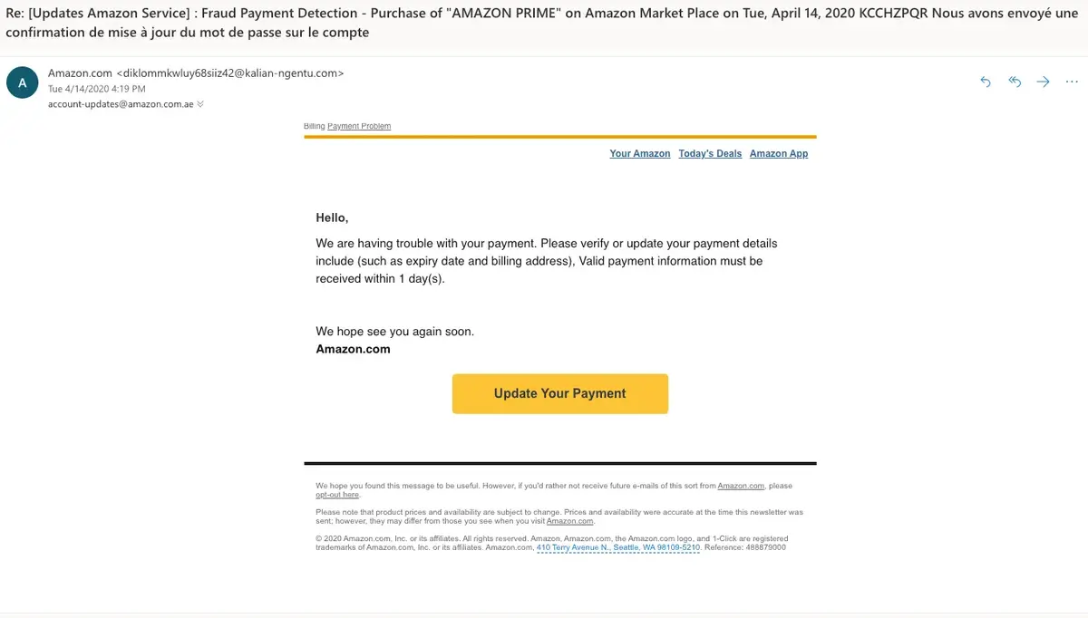 The most common Amazon scams