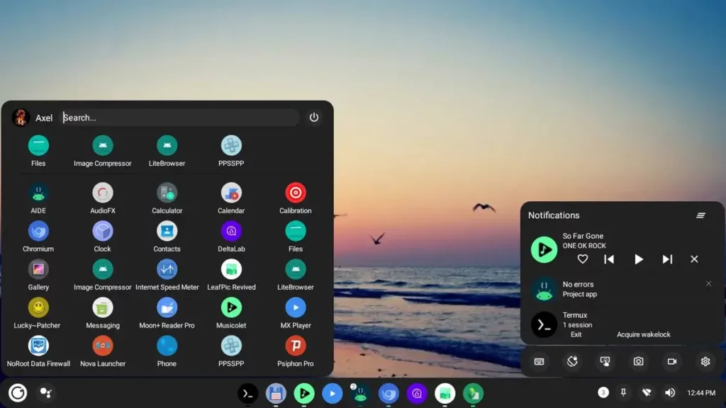The Smart Dock Android app interface customization