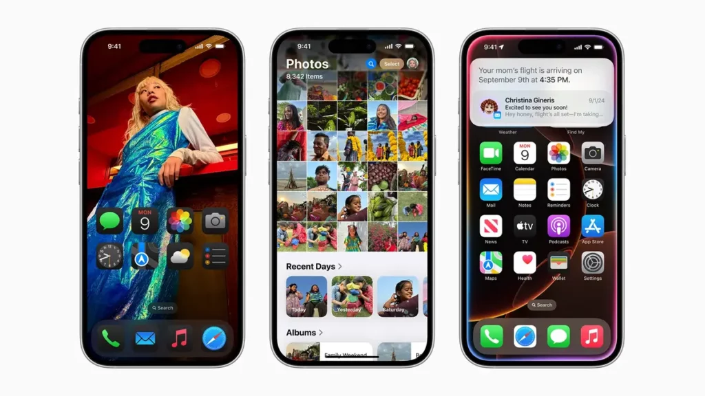 Customization new features in iOS 18