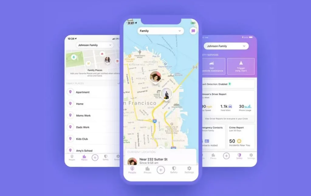 iPhone Life360 app for older people