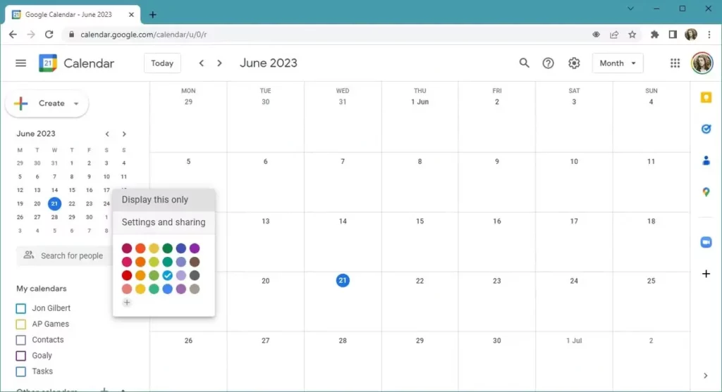 How to synch Gmail calendar with Outlook