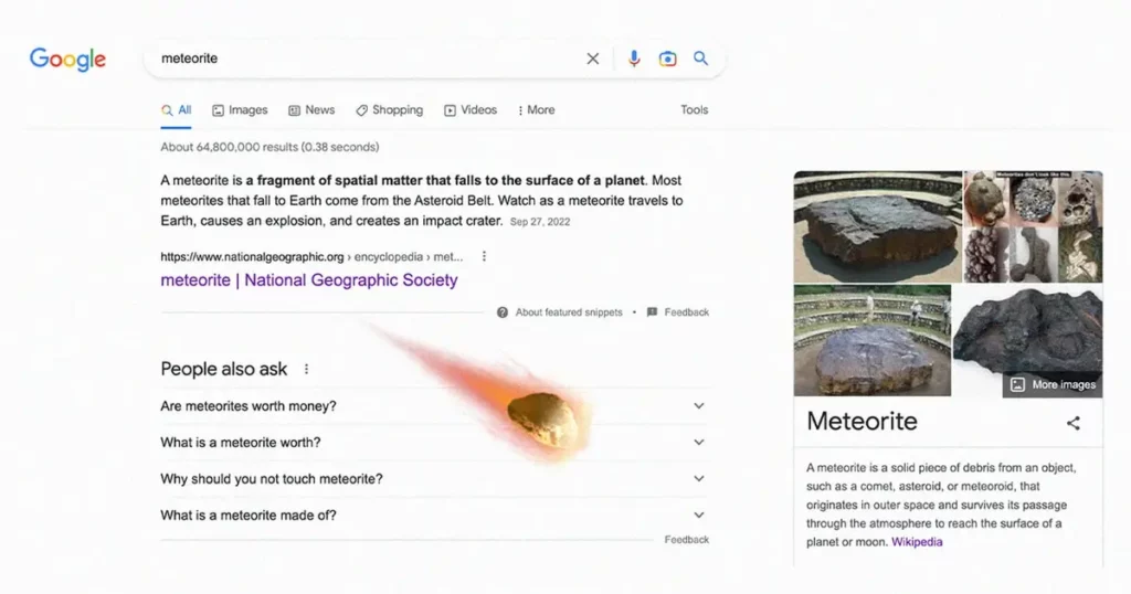 Meteor Google easter eggs