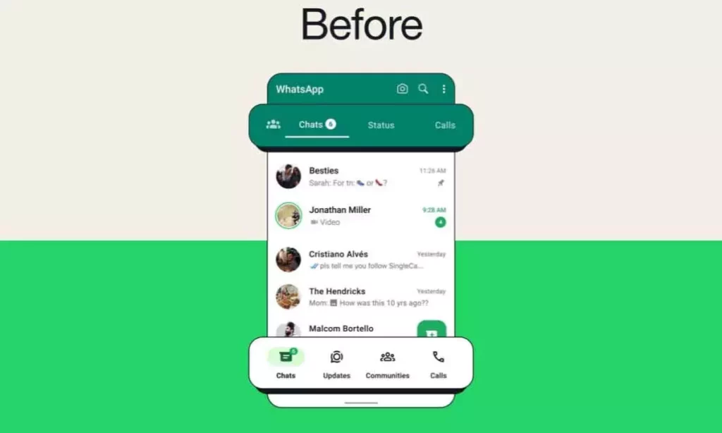 The WhatsApp Web green dot feature