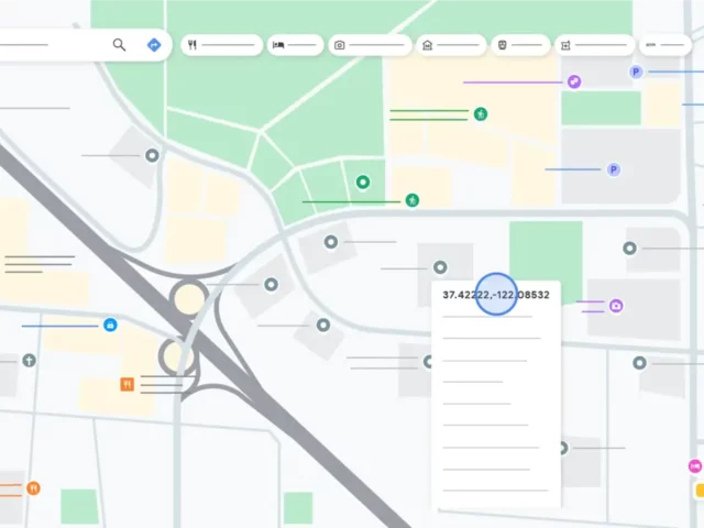 How to extract the coordinates from a place in Google Maps?