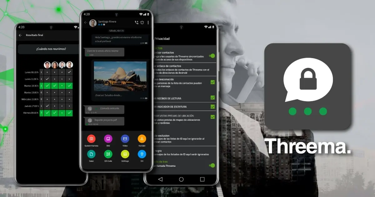 Threema secure messaging app