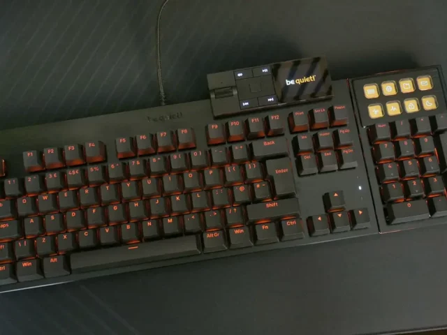 New peripherals from be quiet! Include a modular keyboard with Stream Deck