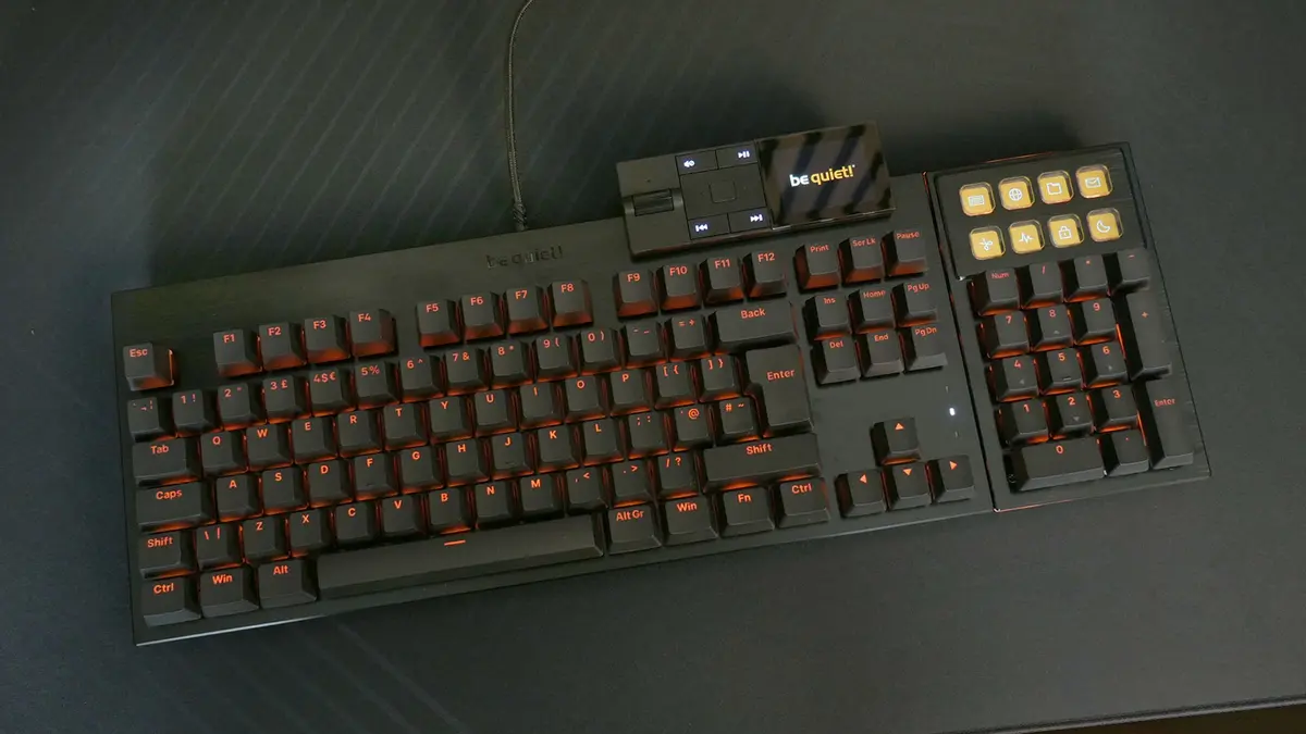 Light Mount be quiet! keyboard