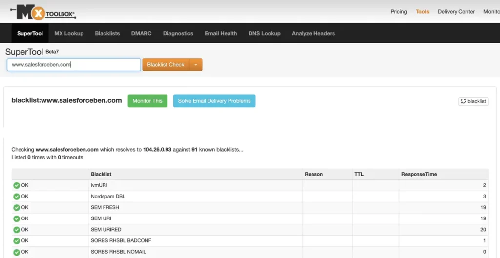 How to prevent having your e-mail blacklisted