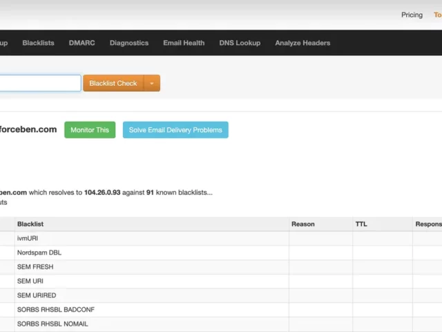 How to prevent having your e-mail blacklisted
