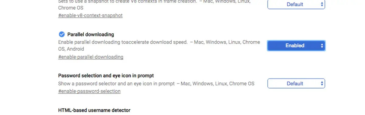 Google download speed trick