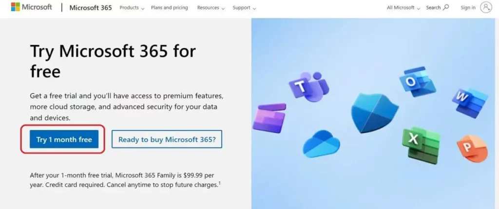 Extend trial time in Microsoft 365