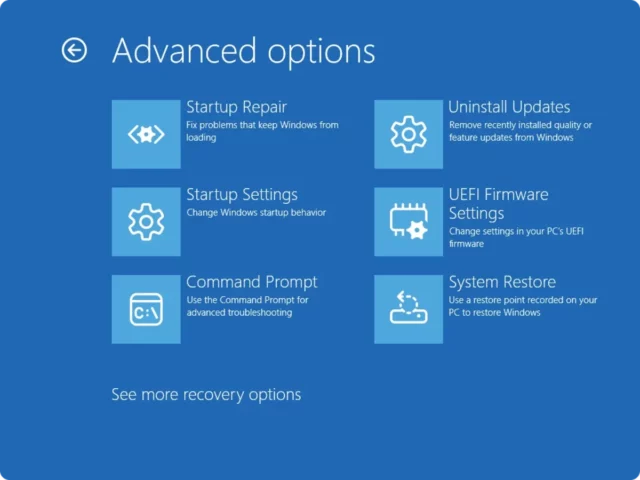 Windows 11 hidden advanced settings menu