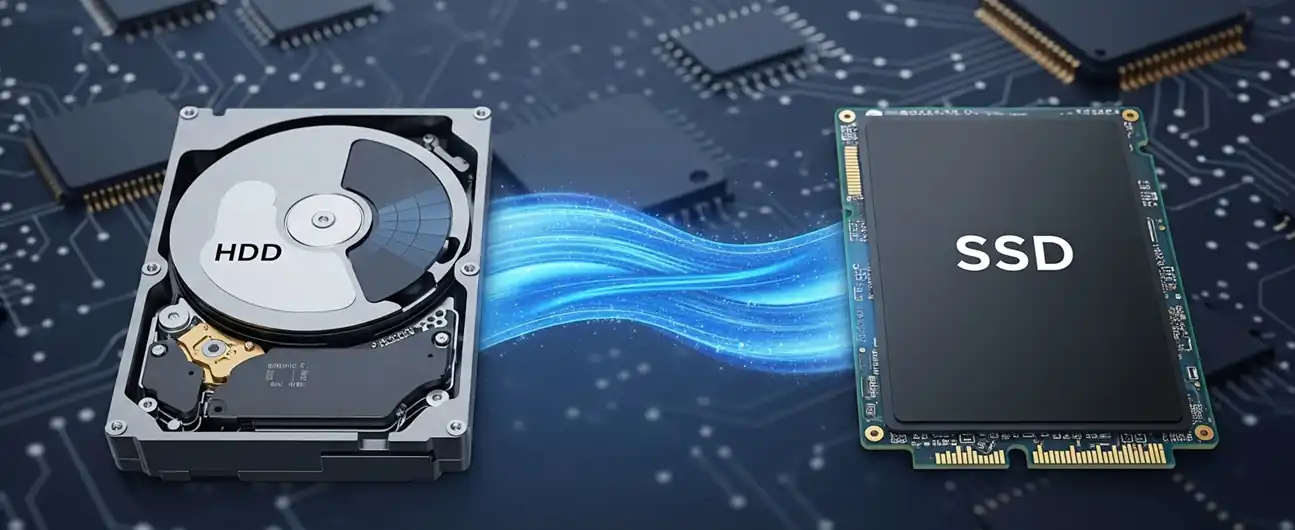 hdd to ssd performance