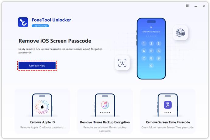 Remove iOS Screen Passcode