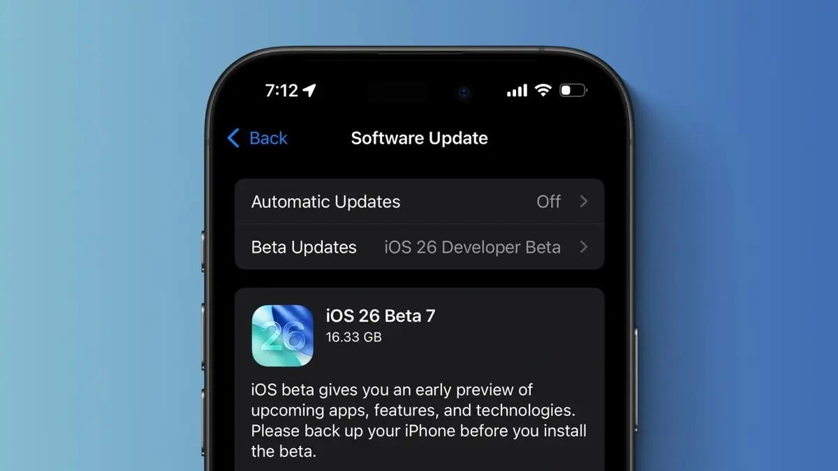 The new iOS 26 beta features