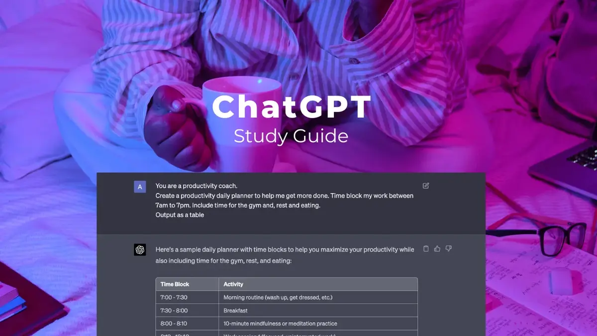 Use ChatGPT for studying