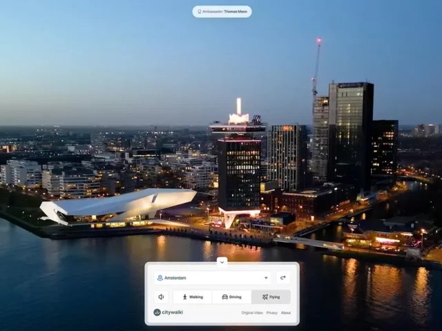 A website to visit almost any city in the world and watch it moving
