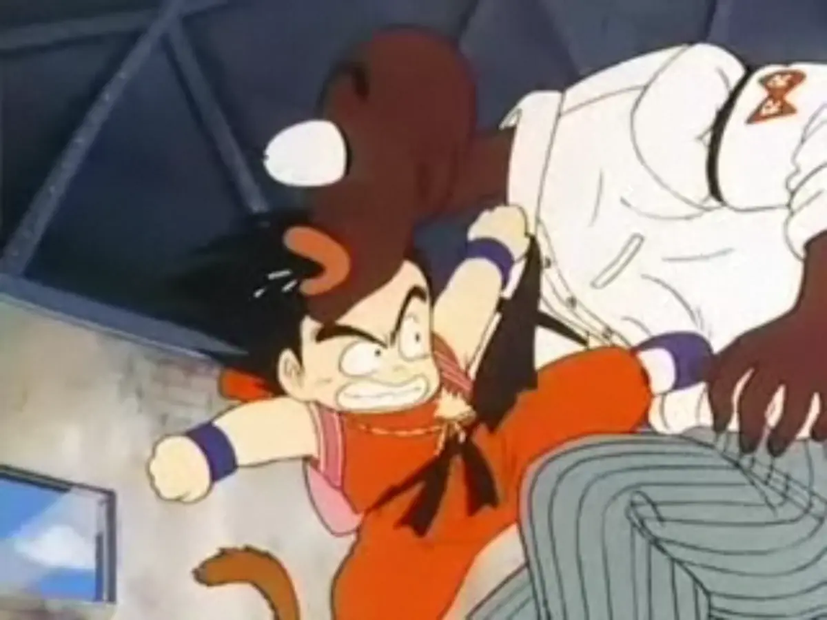 Fights and humour in Dragon Ball