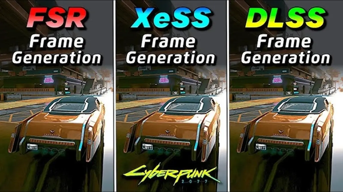 DLSS. FSR and XESS differences in graphic cards performance