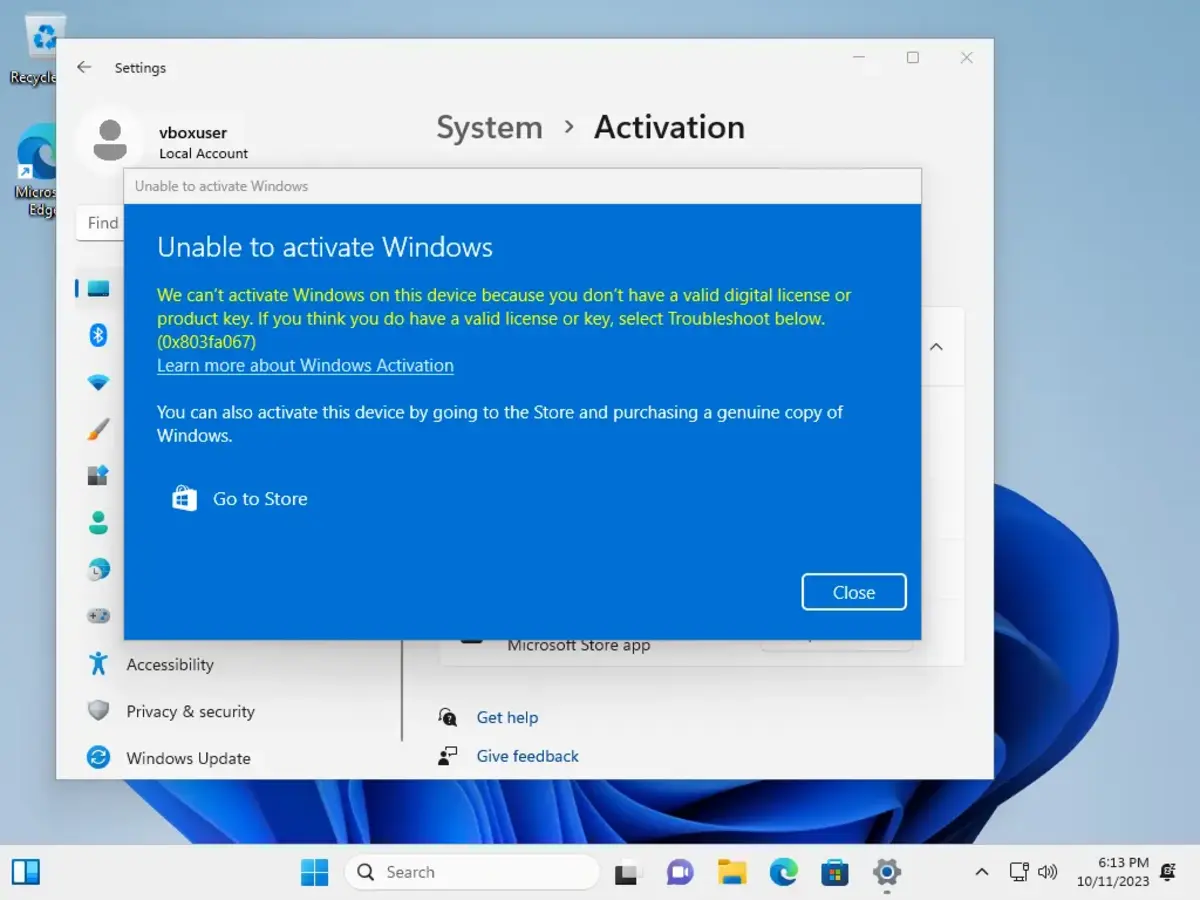 Activate Windows 11 only with Internet