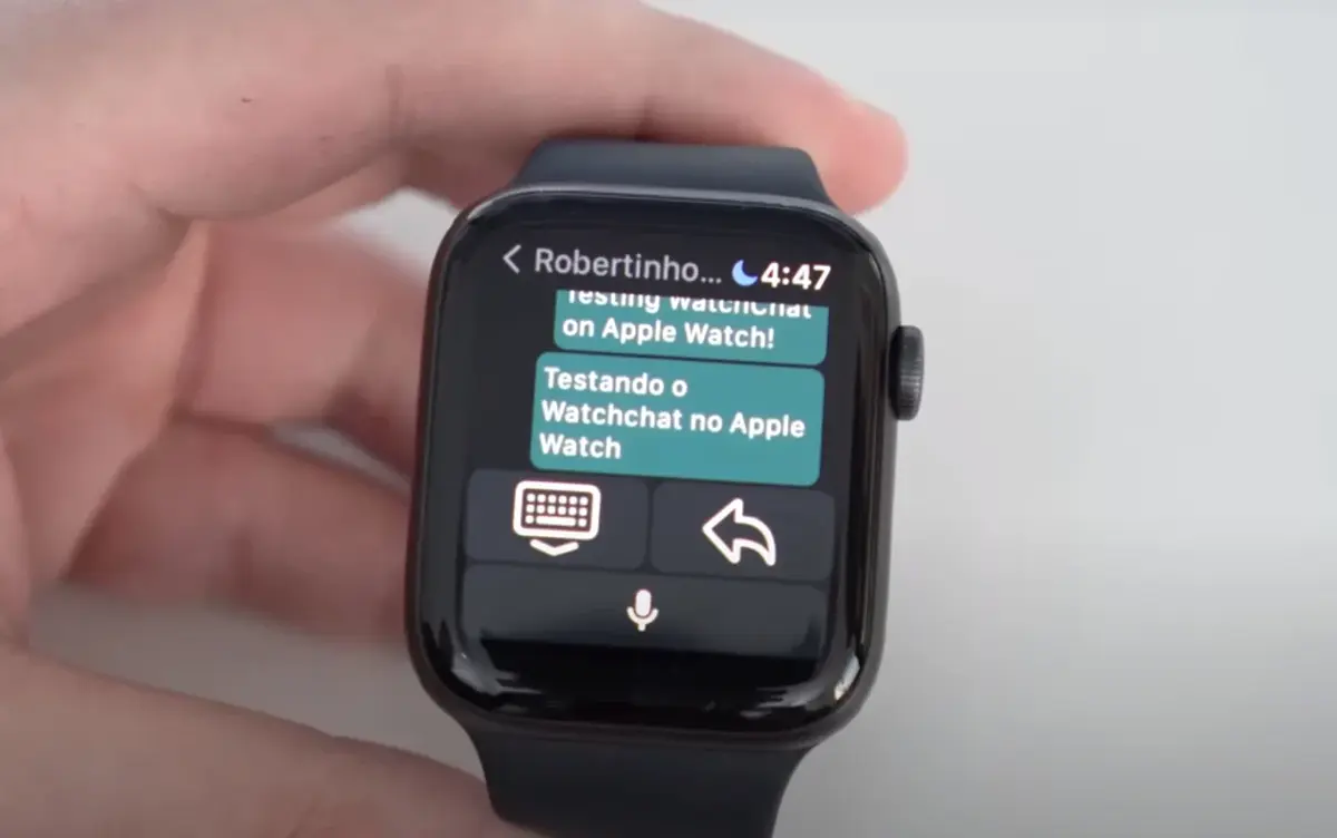 The new feature in WhatsApp for Smartwatches to answer messages