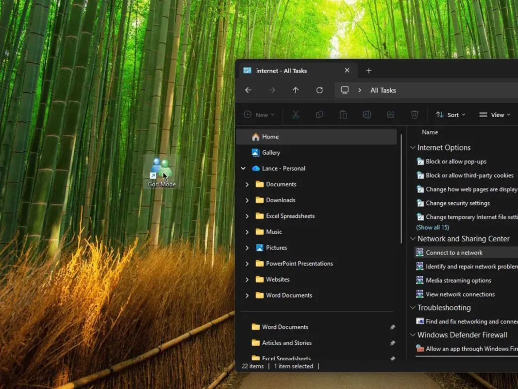 Windows 11 God Mode