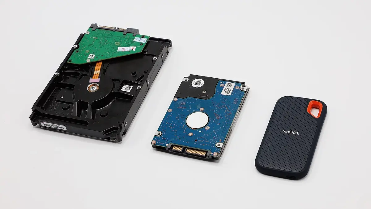 Different storage devices