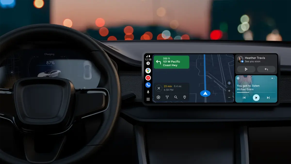 The new Android Auto update