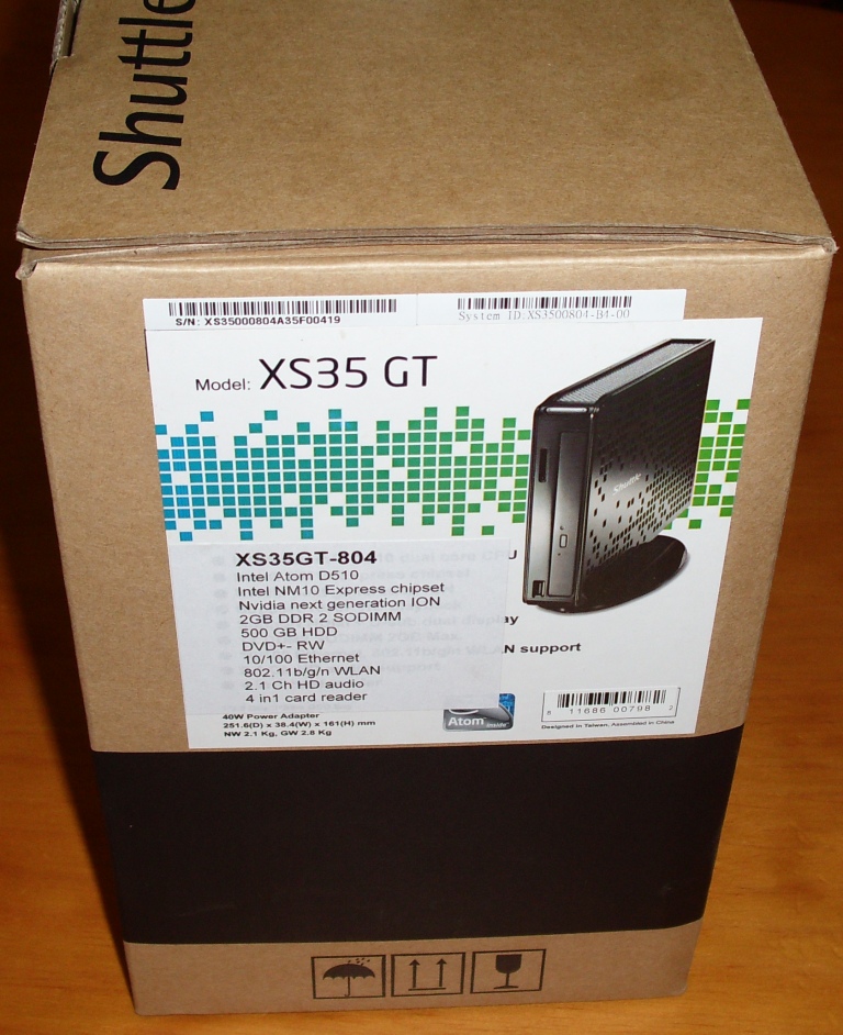 Shuttle XS35 GT-804