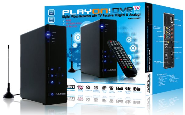 Disco duro multimedia grabador AC Ryan Playon TV DVR 1 TB