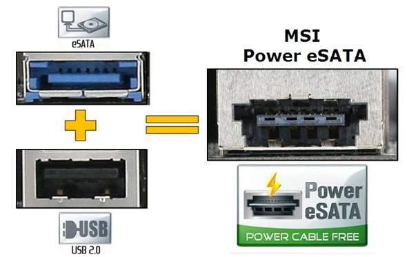 Conectores MSI y OCZ