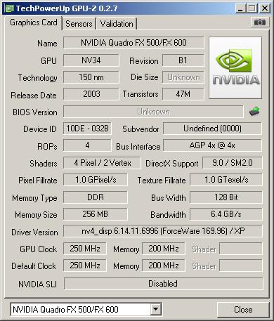 FX5500 @ FX500/600