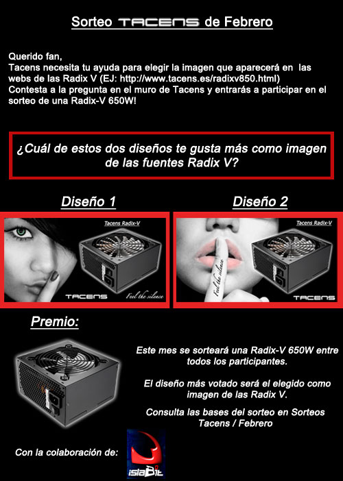 Sorteo PSU Radix V 650