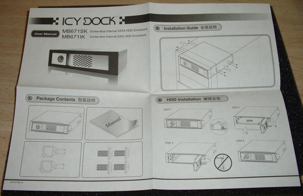 ICY DOCK MB671SK