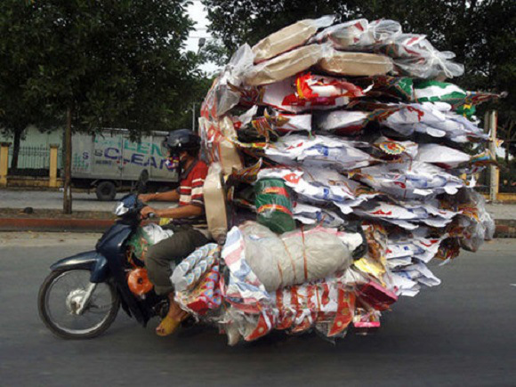 Motociclestas cargadas 1