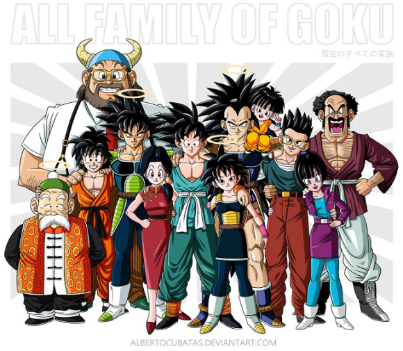 Familias Dragon Ball 2