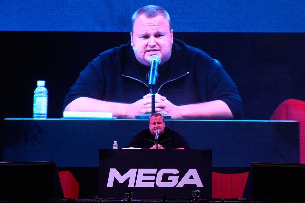 Kim Dotcom rap político